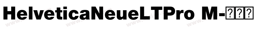 HelveticaNeueLTPro M字体转换
